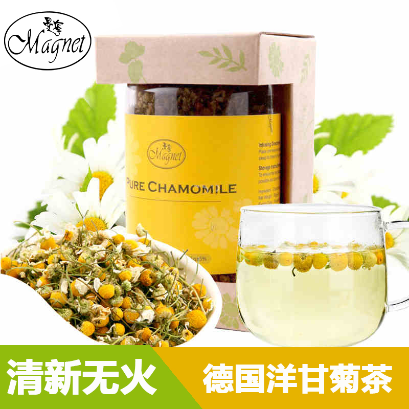 曼宁洋甘菊茶 德国洋甘菊茶 菊花茶 胎菊 进口花草茶叶 65g