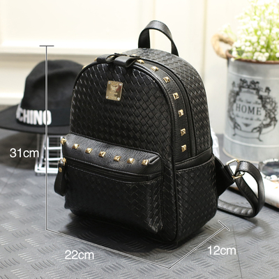 麦包包旗舰店蒙娜丽莎正牌唯品会三福双肩包o