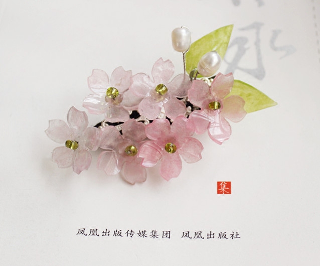 原创手工古典发簪汉服配饰珍珠头饰发饰日常古风发夹-花开半夏