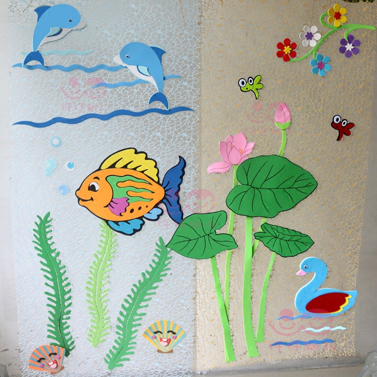 新款幼儿园环境布置 创意区角装饰品 教室环创