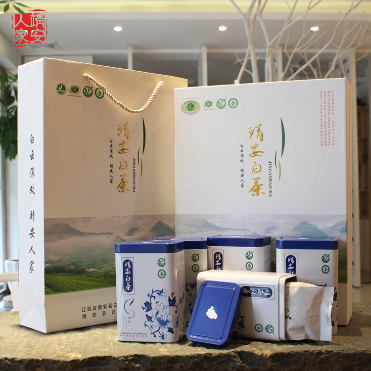 2016正宗特级靖安白茶新茶高山绿茶安吉明前新茶叶250g礼盒装