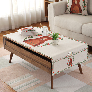 棉麻布艺桌布茶几布