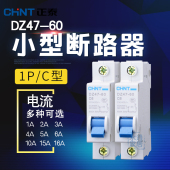 10A C型 16A DZ47 正泰小型断路器 15A