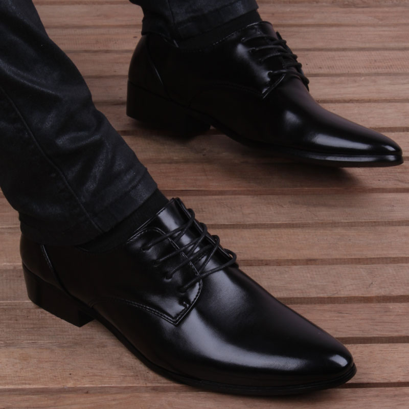 正品[男士内增高皮鞋]男士内增高皮鞋6cm评测