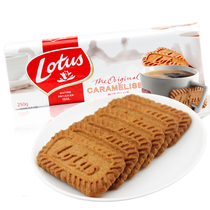  天猫超市 比利时进口零食 LOTUS和情焦糖饼干250g/包咖啡伴侣-天猫超市