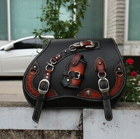 正品[哈雷边箱]哈雷太子摩托车边箱评测 哈雷戴