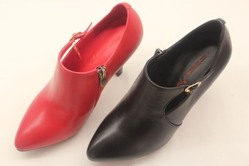 红蜻蜓皮鞋专卖正品红蜻蜓女鞋女单鞋B67475