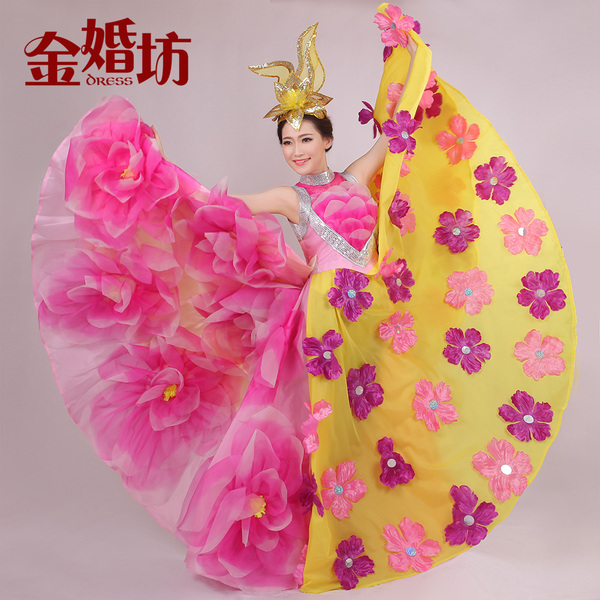 热销舞蹈 现代舞蹈服装_易购客 演出服 金婚坊