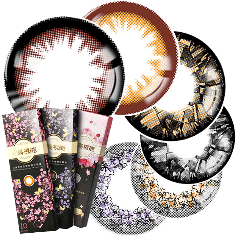 径表]爱漾美瞳直径表评测 美瞳直径多大合适图