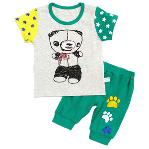 <em>淘宝特卖</em> 宝宝短袖<em>短裤</em>套装包邮 - 银月卷皮网