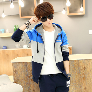 青少年加绒卫衣外套