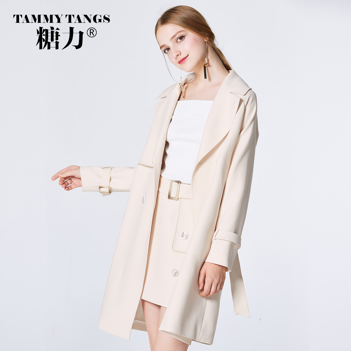 正品[艾格外套秋120151112-71]艾格2014秋款