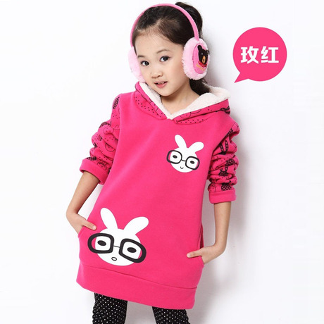 淘宝网购物-童装2014女童秋冬装新款儿童套头