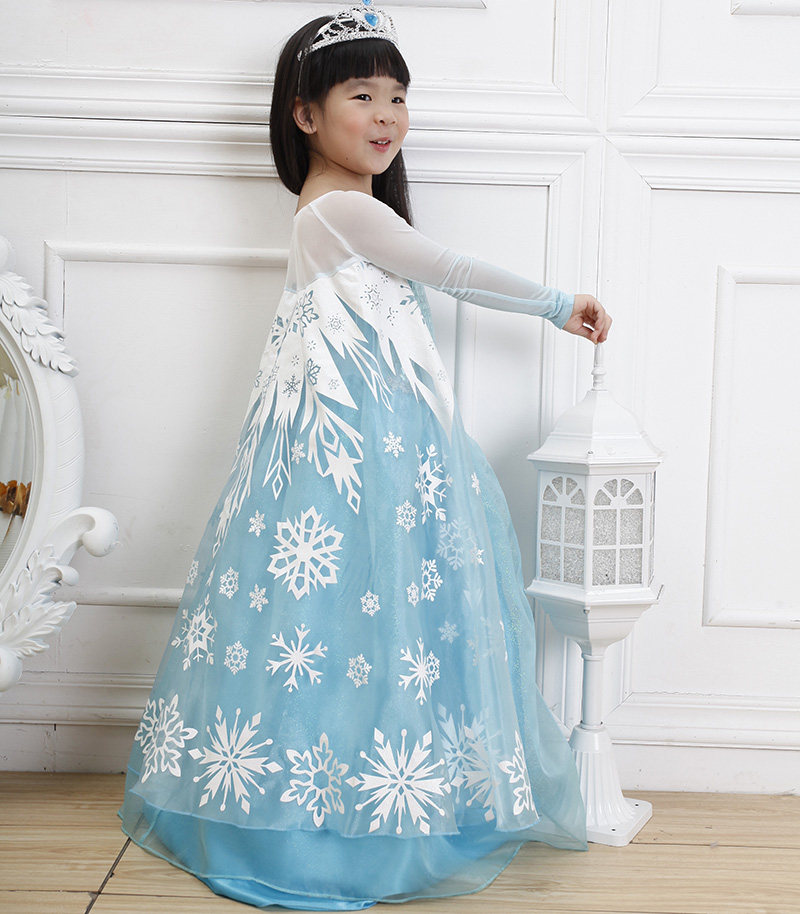 cosplay儿童造型服儿童演出服<em>冰雪奇缘爱莎</em>公