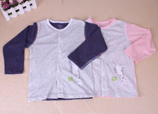 热销<em>男睡衣</em>上装 <em>品牌</em>库存.小鹿前开纯棉长袖 上