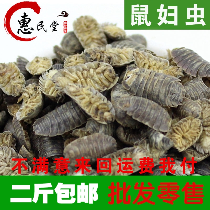 鼠妇虫 中药材西瓜虫 野生正品活体干货潮虫 球鼠妇500克2斤包邮