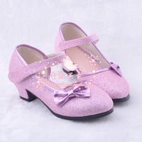 季儿童皮鞋 韩版黑白色女童皮鞋 学生演出鞋 女