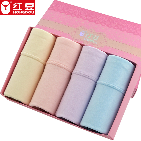 正品<em>女内裤</em> <em>红豆女式内裤</em> 女<em>纯棉</em>三角裤 夏季纯