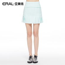 ERAL/艾莱依通勤纯色短裙包臀裙2016夏装半身裙女37019-EXAB图片