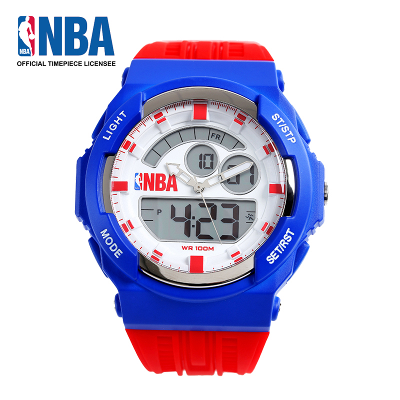 NBA手表 勇士队限量款运动表户外电子表防水