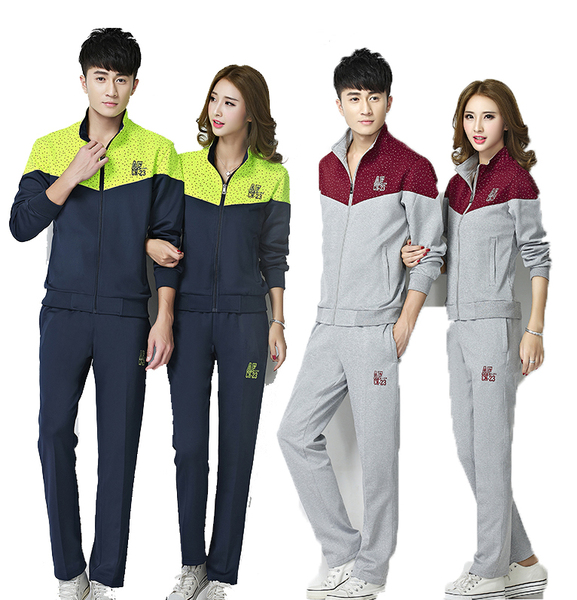 热销女学生校服 秋季学生校服运动套装 纯棉工