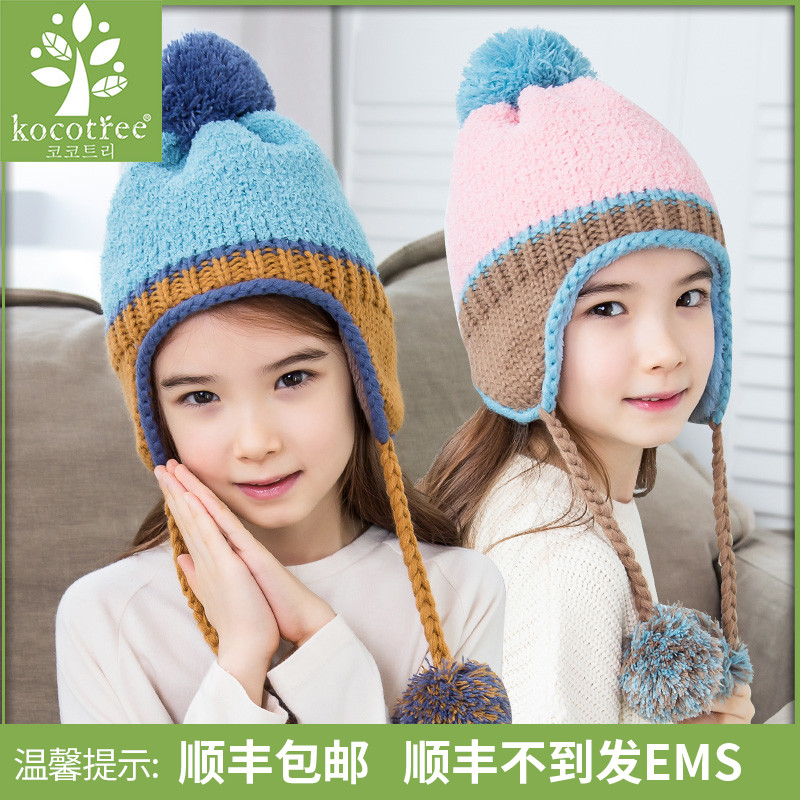 正品[童帽子女童冬]帽子童冬一岁评测 童帽子空