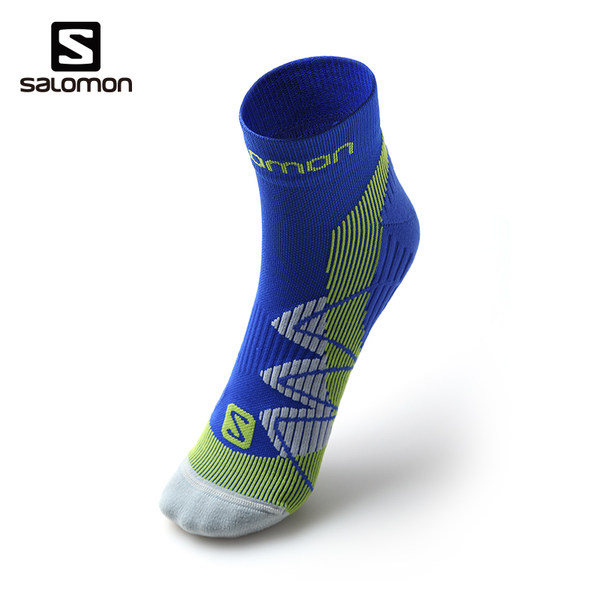 Salomon 萨洛蒙男女款户外跑步运动短袜  SPEEDCROSS