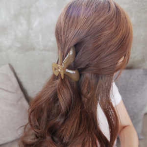 韩国果冻色亚克力发卡