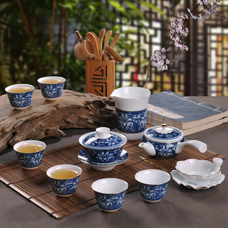 正品[景德 茶具 高档]景德茶具评测 苏州58景德