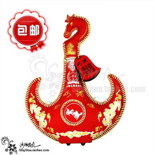 包邮 内蒙古特产 八里罕皮囊牛奶酒马头牛角 蒙古族特色皮壶奶酒