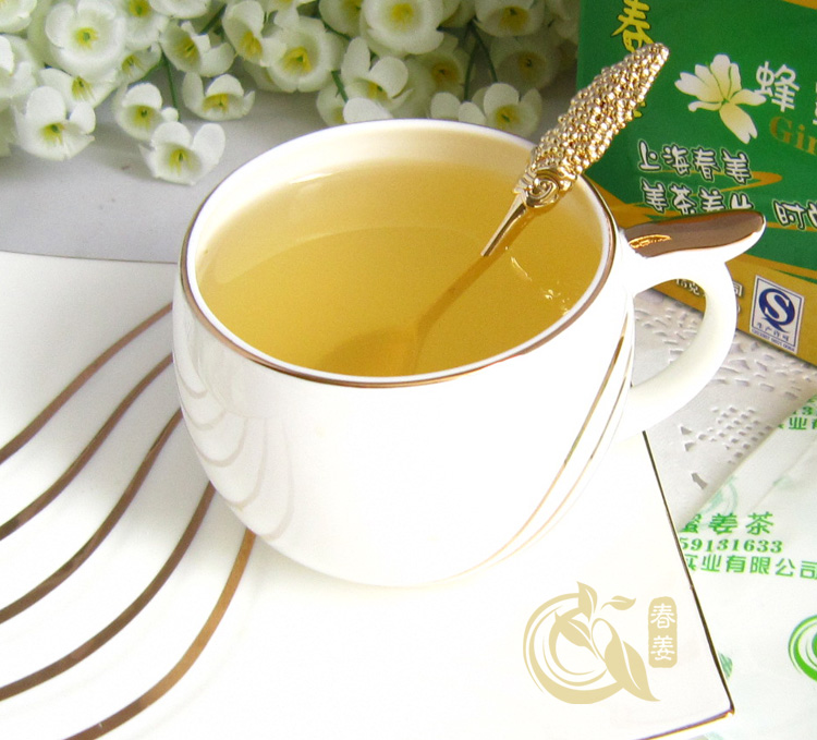 蜂蜜生姜茶驱寒养胃感冒暖胃祛斑养颜五送一 上海春姜1折包邮_保健茶_www.zuo3.com
