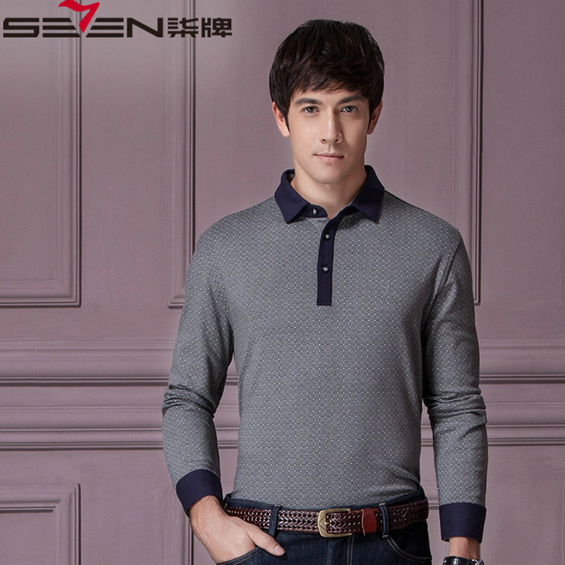 正品[柒牌男装平面广告]柒牌男装广告评测 柒牌
