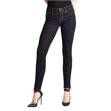 美国直邮正品盖斯guess女式牛仔裤 mid-rise curve x jeans with