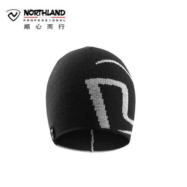诺诗兰NORTHLAND 秋冬户外运动帽防风保暖柔软男士套头帽 A055509