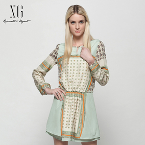 正品[雪歌连衣裙]雪歌连衣裙 春评测 雪歌女装图