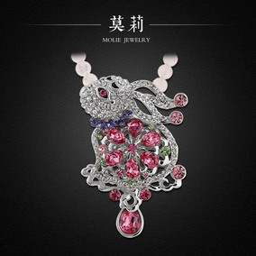 正品[<em>施华洛世奇毛衣</em>链]<em>施华洛世奇毛衣挂链</em>评