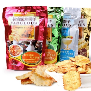 aji惊奇脆片饼干200g*4包