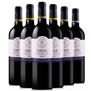 【天猫超市】法国原瓶进口红酒 拉菲传说波尔