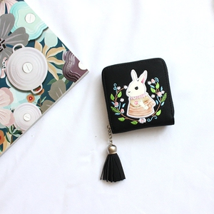 钱夹流苏磨砂皮