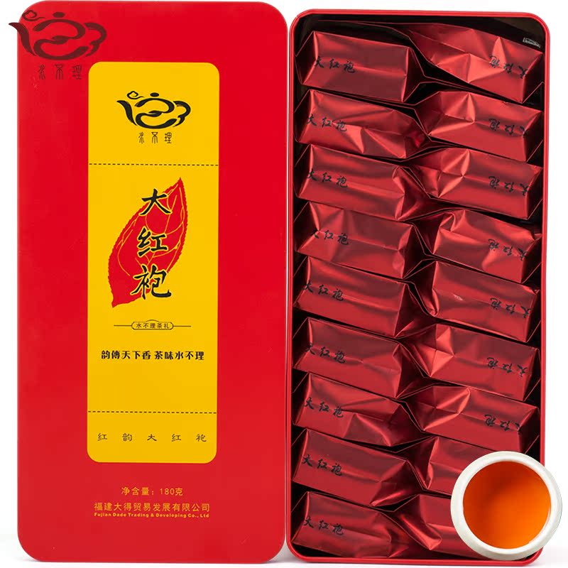 大红袍茶叶 武夷山岩茶 大红袍茶叶 清香型 乌龙茶 新茶 买一送一