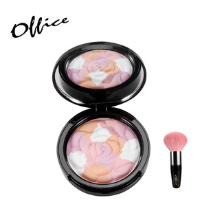 office\/欧菲姿黑玫悦色欢颜气色粉腮红粉饼蜜粉