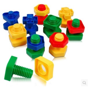 早教 宝宝早教1-3岁 拧螺丝螺母形状配对 儿童益智智力玩具教具 拧拧
