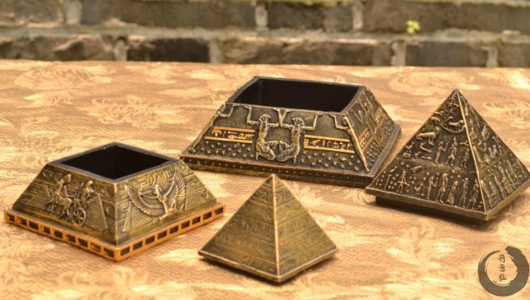 包邮古埃及胡夫金字塔模型创意小摆件家居装