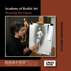 绘画教程 素描人体示范