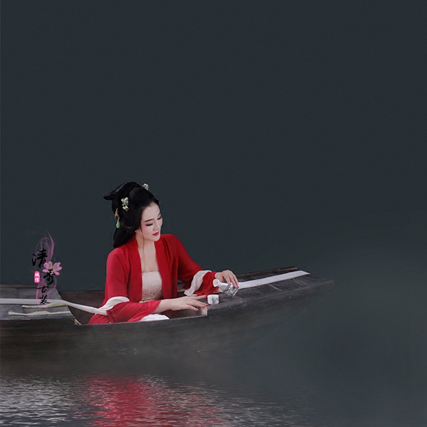 新款女古装主题唯美飘逸写真服烟月浅渡古装飘逸仙女汉服演出服装
