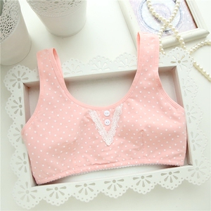 发育期少女文胸棉质小背心