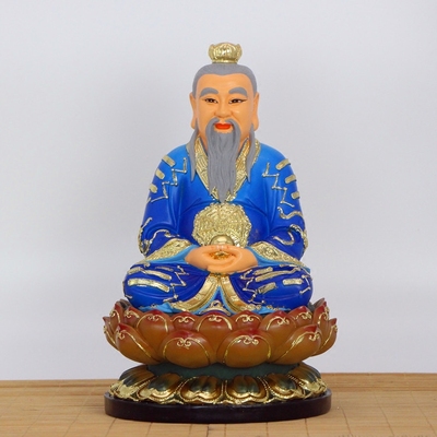 包邮 三清神像 太上老君 道德天尊灵宝天尊元始天尊树脂佛像摆件