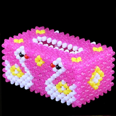 diy纸巾盒材料包手工串珠纸抽盒纸盒批发亚克