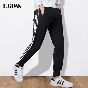 青年学生三条杠运动裤