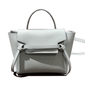 2017刘雯同款belt bag手掌纹真皮鲶鱼包